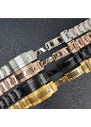 Watch Strap 904L Stainless Steel New Arrived High Quality 22mm Stainless Steel Watch Band Watch Strap Gold Strap