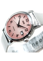 2022 New Fashion Brand Three Needle Strap Calendar Men's Watch Cocktail Business Waterproof Seiko Quartz Men's Watch Strap