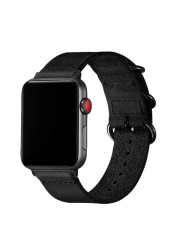 Fashion Vintage Leather Buckle Band for Apple Watch Series 7 6 5 4 3 2SE 38 40 41mm 42 44mm Watch Band for iWatch Strap Buckle