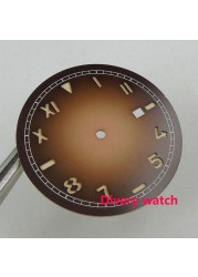 Fit for Miyota 8215 DG2813 ST1612 Movement 36mm Watch Dial Gradient Color Luminous 3 Hour Date for Automatic Men's Watch