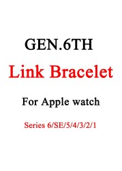 Connect Bracelet for Apple Watch Band 44mm 42mm Removable Stainless Steel Strap 42mm 38mm Band for iwatch Series 6 SE 5 4 3 2 1