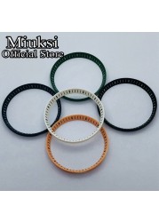 30.3mm chapter ring black blue green white orange watch case chapter ring