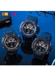 SKMEI 1617 Military Camouflage Sport Watches Stopwatch Alarm 3 Time 5Bar Waterproof Male Clock Men Watch relojes hombre 2020