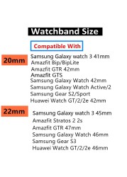 Leather Magnetic Watch Strap for Samsung Galaxy Watch 42/46mm/active2 Loop Bracelet Huawei Gt 2-2e-pro 20mm 22mm Wrist Watches