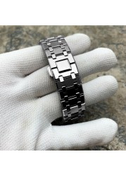 New 4th Gen GA2100 Refit 316 Stainless Steel Bracelet Bezel Fluorine Rubber Watchband GA-2100/2110 Watchband With Screw