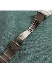 20mm 316L Stainless Steel Solid Band Bracelet for Seiko 49X8JG SKX779 SKX779K SKX781 SKX791S KXA43 SKXA45