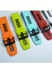 26MM 22MM 20MM QuickFit Strap For Garmin EPIX Fenix 7 7X 7S Solar 6 6X 6S Pro 5X 5S Plus/Instinct 2/Forerunner 945 Silicone Band