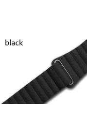 Leather Loop Strap for Apple Watch Band 44mm 40mm 45mm 41mm 38mm 42mm Magnetic Wristband Bracelet iWatch serie 3 4 5 se 6 7 strap