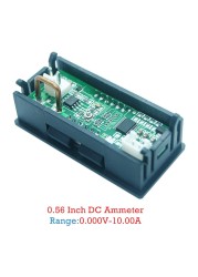 4 Digits High Accuracy 4-30V 0-10A/50A/100A Voltmeter Ammeter Dual LED Digital Display Ampere Volt Merter Meter Panel