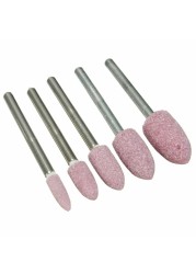 10pcs Polishing Wheel Head Abrasive Head Mounted Rotary Stone Electric Power Tools Grinding Stone Wheel Dremel Access