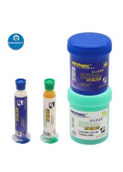 Mechanical 10CC Flux Soldering UV223 UV559 PCB BGA Soldering Paste Flux Lead-Free No Clean SMD Soldering Resistant Paste for iPhone Repair