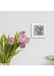 Mini LCD Digital Thermometer Hygrometer Bedroom Living Room Temperature Hygrometer For Home Hygrometer Thermometer