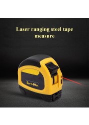 Laser Rangefinder Range Finder Golf Survey Equipment Telescope Tape Measure Retractable Long Range Laser Electronic Roulette