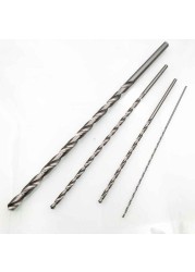 1pc 2-6mm Hand Drill Bit HSS Twist Drill Bit Set Micro Aluminum Hand Drill Woodworking Drill Rotary Tools 160-300mm