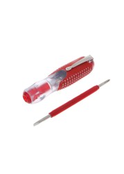 50LB 100-500V Voltage Indicator Cross And Slotted Screwdriver Electrical Test Pen Durable Electrical Insulation Home Tool