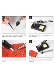 14in1 60W Adjustable Temperature Soldering Iron Soldering Iron Kit With ON/OFF Switch 5pcs Soldering Tips With Box