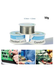 50g/100g RoHs Lead-Free Solder Wire 0.3/0.5/0.8/1/1.2mm Rosin Core for Electric Soldering Tin BGA Soldering Sn99.3Cu0.7