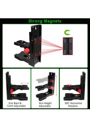 ZOKOUN - Universal Magnetic L Stand, Wall Mounted Laser Level Support