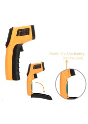 GM320 Non-Contact Laser -50~400℃ Infrared Thermometer Infrared Heat Infrared Laser Temperature Meter Industrial Thermometer Point Gun 42%