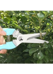 Durable Garden Pruning Shears Fruit Collection Shear Fruit Branch Shears Orchard Hand Tools Bonsai Sharp Shears Gardening Shears