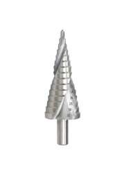 4-32mm HSS Step Cone Drill Bit Groove Spiral Hole Wood Cutting Machine Metal Drill Triangle Handle Step Drill Bit Power Tool