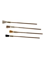 1pc 3mm Shank 100mm Steel Wire Brushes for Rotary Tool Polishing Brush Polish Metal Electric Grinder Tool Rotary Brush Set