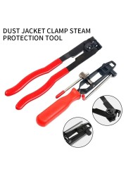 2pcs CV Joint Starter Clamp Pliers Multifunctional Band Banding Tool Hand Auto Tool General Joint Clamps Pliers Car Banding Tool