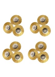 10pcs/lot Copper Brush Wire Wheel Brushes Die Grinder Rotary Electric Tool for Engraver, Dream 25mm Rotary Grinder Copper Brush