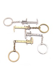 0-40mm Gauge Gauge Tools Zinc Alloy Vernier Caliper Keychain Multipurpose Measuring Tool Bag Handbag Trinket