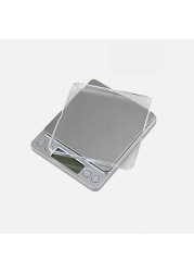 Digital Scale 3000g/0.1g Digital Scales Balance 500g/0.01g LCD Personal Jewelry Scale Digital Small Scale Gram Bread Scale