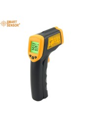 LDC IR Digital Display Infrared Thermometer AR320 -32 ~ 380C(-26 ​​~ 716F) Non-contact IR Laser Point Gun Thermometer