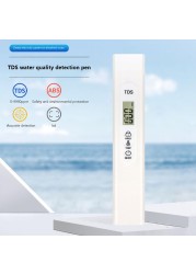 Portable Water TDS Meter Pen EC Conductivity Tester Water Quality Monitoring for Fertilizer Drinking Water Concentration