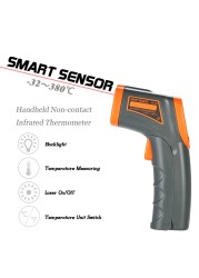 Smart Sensor Digital Non-contact Infrared Termometro Temperature Meter Industrial Infrared Thermometer