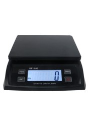 50LB Digital Postal Scale 6 Units Shipping Scale 66lb / 0.1oz Postal Weight Scale with Hold and Postal Tare Function