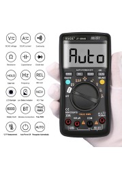 BSIDE Professional Auto/Manual Digital Multimeter 6000 Counts LCD True RMS Smart Voltage Current Frequency Thermometer