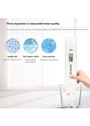 Handheld Water Quality Monitor Tester Measurement Monitor for Home Pools Drinking Water Aquariums Home Supplies