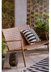 Monochrome Stripe Indoor/Outdoor Cushion