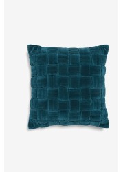 Chunky Velvet Weave Cushion