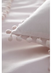 Appletree Lyra Pom Pom Duvet Cover and Pillowcase Set