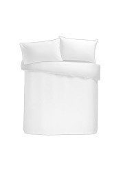 Appletree Plain Dye Duvet Cover and Pillowcase Set