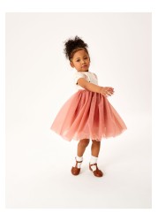 Short Sleeve Party Tutu Dress (3mths-7yrs)