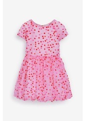 Baker by Ted Baker Flock Spot Dress