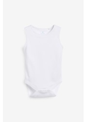 Baby 5 Pack Vest Bodysuits (0mths-3yrs)