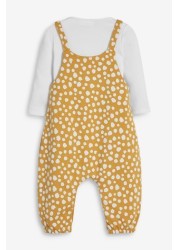 Spot Baby Dungaree And Bodysuit Set (0mths-2yrs)