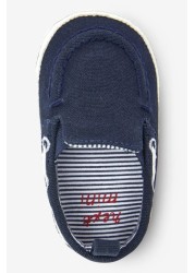 Baby Pram Slip-On Boat Shoes (0-24mths)