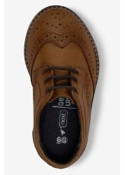 Leather Brogues Wide Fit (G)