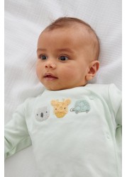 3 Pack Baby Sleepsuits (0mths-2yrs)