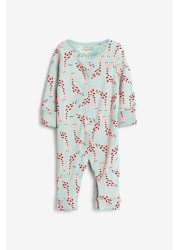 Baby 3 Pack Footless Sleepsuits (0mths-3yrs)