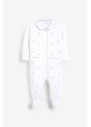 Premium Embroidered Baby Sleepsuit (0-2yrs)