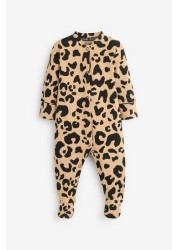 Myleene Klass Baby Animal Print Sleepsuits 2 Pack